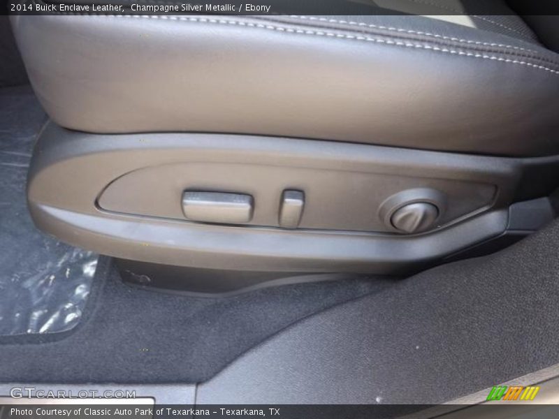 Champagne Silver Metallic / Ebony 2014 Buick Enclave Leather