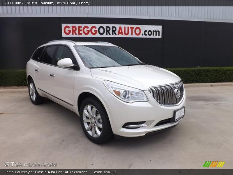 White Opal / Ebony 2014 Buick Enclave Premium