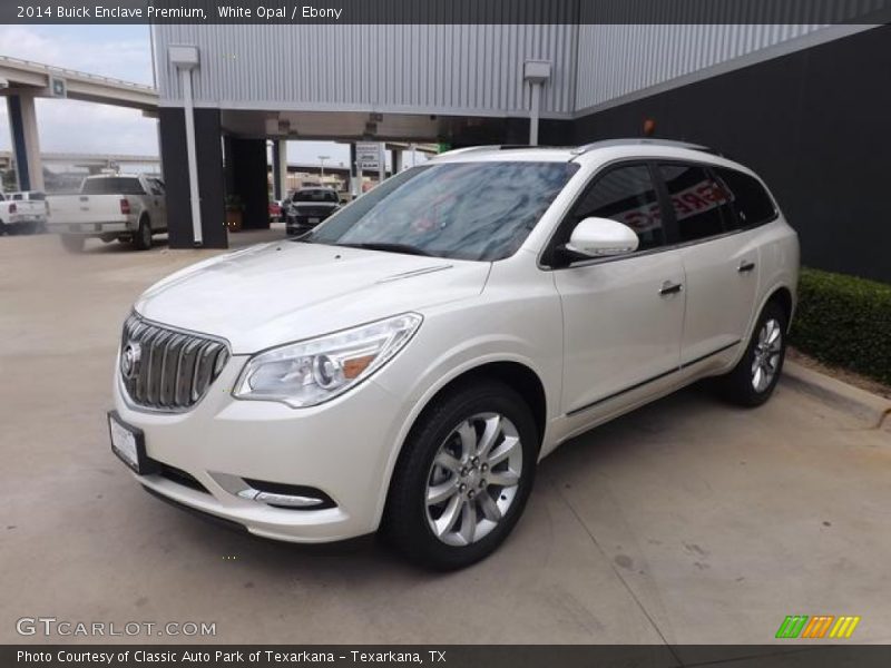 White Opal / Ebony 2014 Buick Enclave Premium
