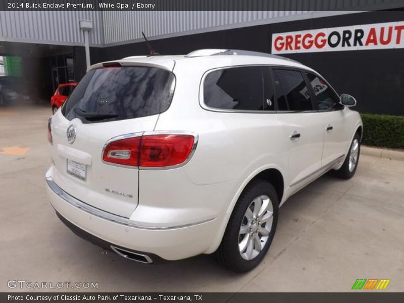 White Opal / Ebony 2014 Buick Enclave Premium