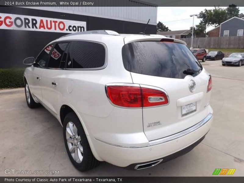 White Opal / Ebony 2014 Buick Enclave Premium