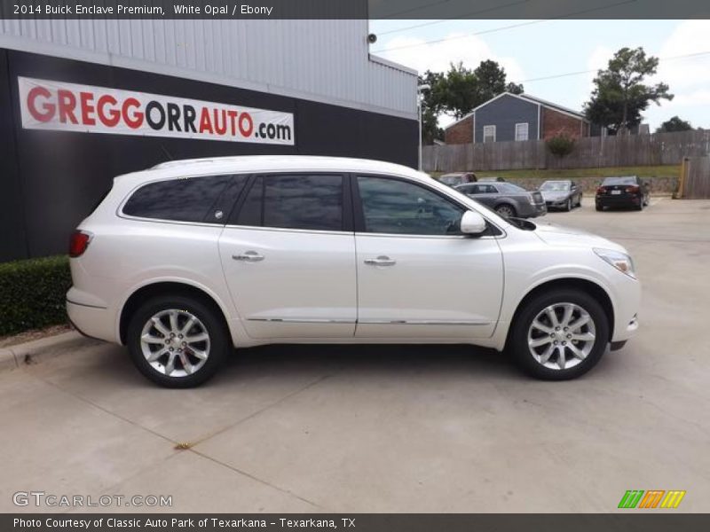 White Opal / Ebony 2014 Buick Enclave Premium