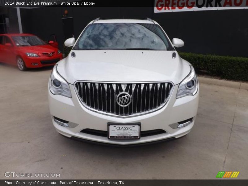 White Opal / Ebony 2014 Buick Enclave Premium