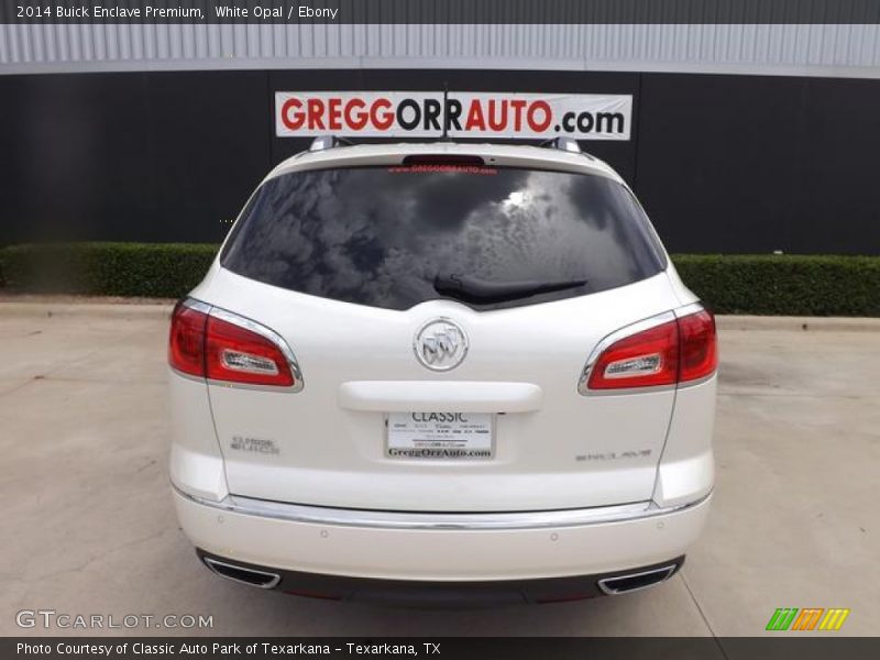 White Opal / Ebony 2014 Buick Enclave Premium