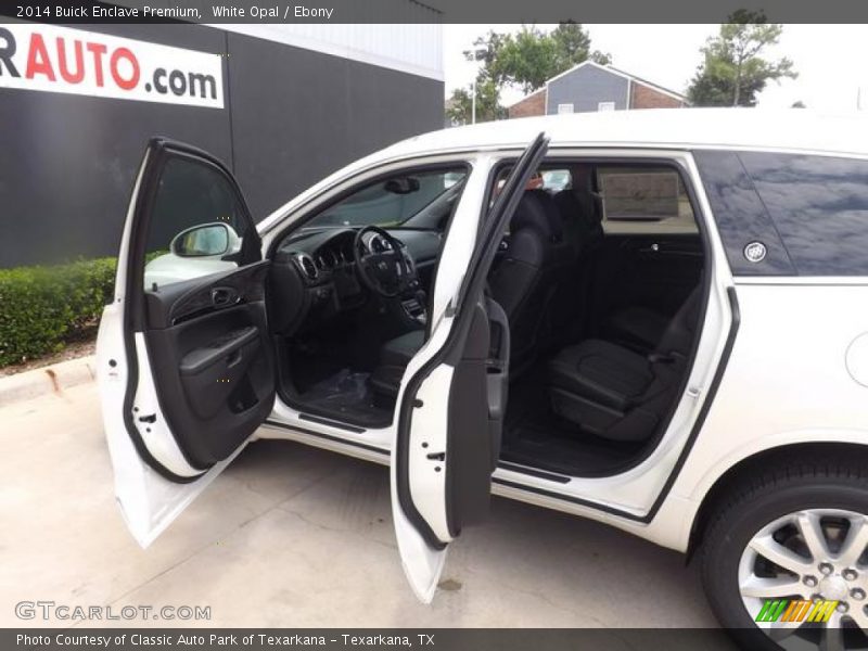 White Opal / Ebony 2014 Buick Enclave Premium