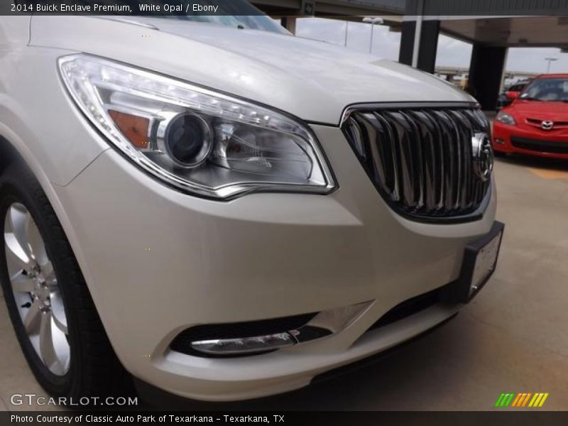 White Opal / Ebony 2014 Buick Enclave Premium