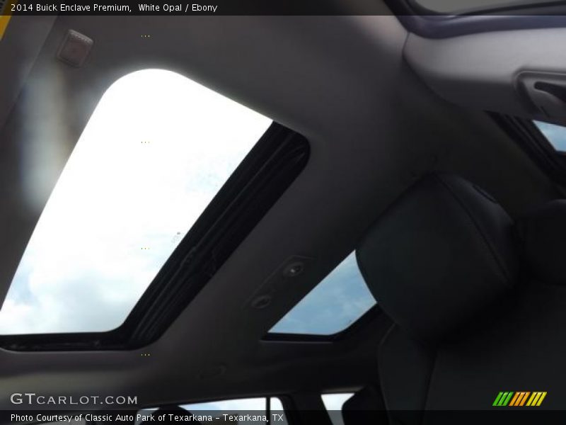 White Opal / Ebony 2014 Buick Enclave Premium