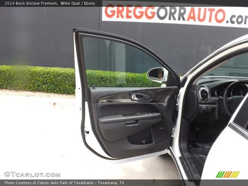 White Opal / Ebony 2014 Buick Enclave Premium