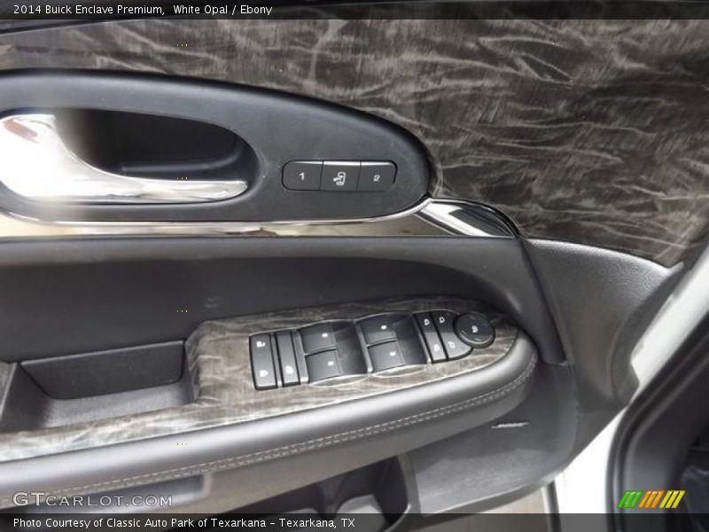 White Opal / Ebony 2014 Buick Enclave Premium