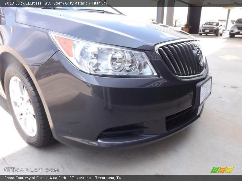 Storm Gray Metallic / Titanium 2013 Buick LaCrosse FWD