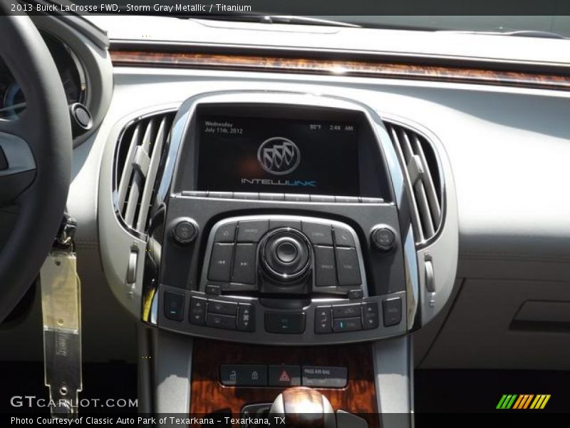 Storm Gray Metallic / Titanium 2013 Buick LaCrosse FWD