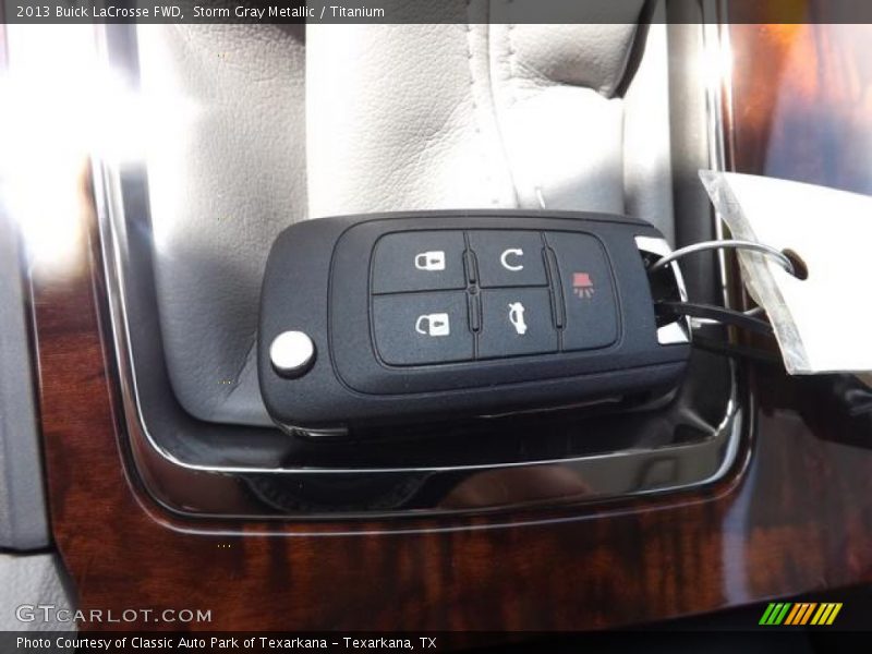 Storm Gray Metallic / Titanium 2013 Buick LaCrosse FWD