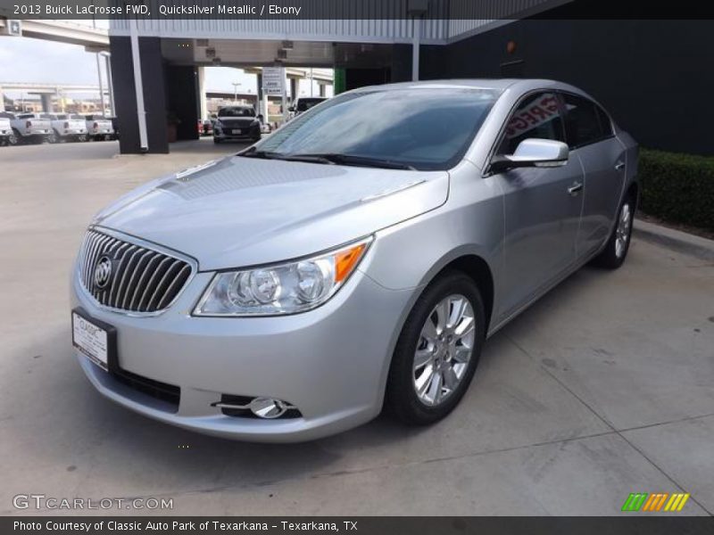 Quicksilver Metallic / Ebony 2013 Buick LaCrosse FWD