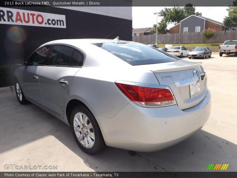 Quicksilver Metallic / Ebony 2013 Buick LaCrosse FWD