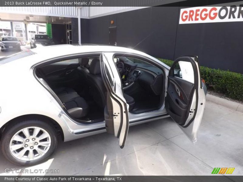 Quicksilver Metallic / Ebony 2013 Buick LaCrosse FWD