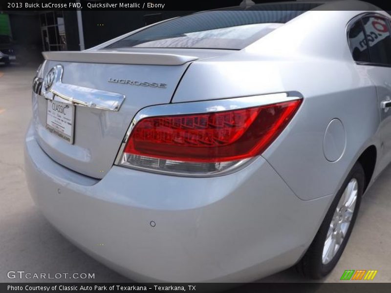 Quicksilver Metallic / Ebony 2013 Buick LaCrosse FWD
