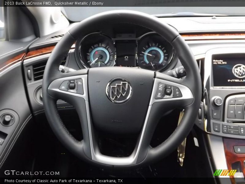 Quicksilver Metallic / Ebony 2013 Buick LaCrosse FWD