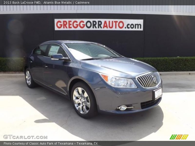 Atlantis Blue Metallic / Cashmere 2013 Buick LaCrosse FWD