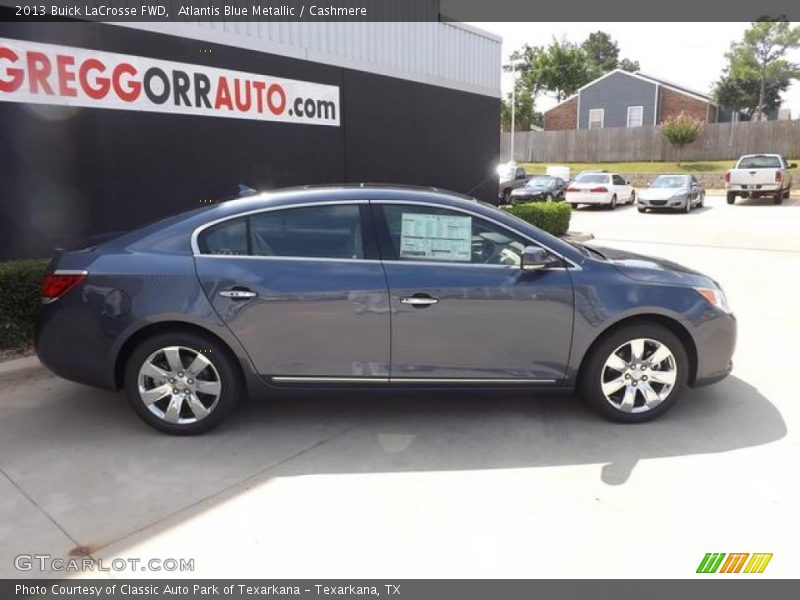Atlantis Blue Metallic / Cashmere 2013 Buick LaCrosse FWD