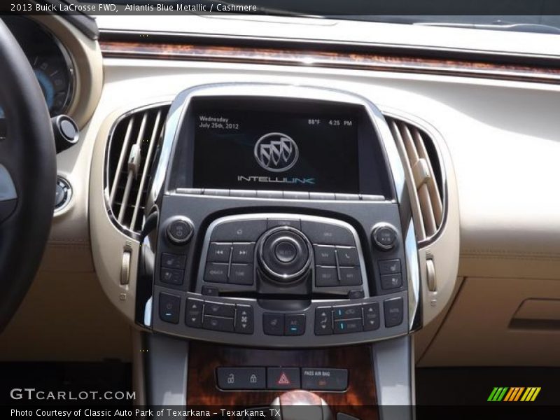 Atlantis Blue Metallic / Cashmere 2013 Buick LaCrosse FWD