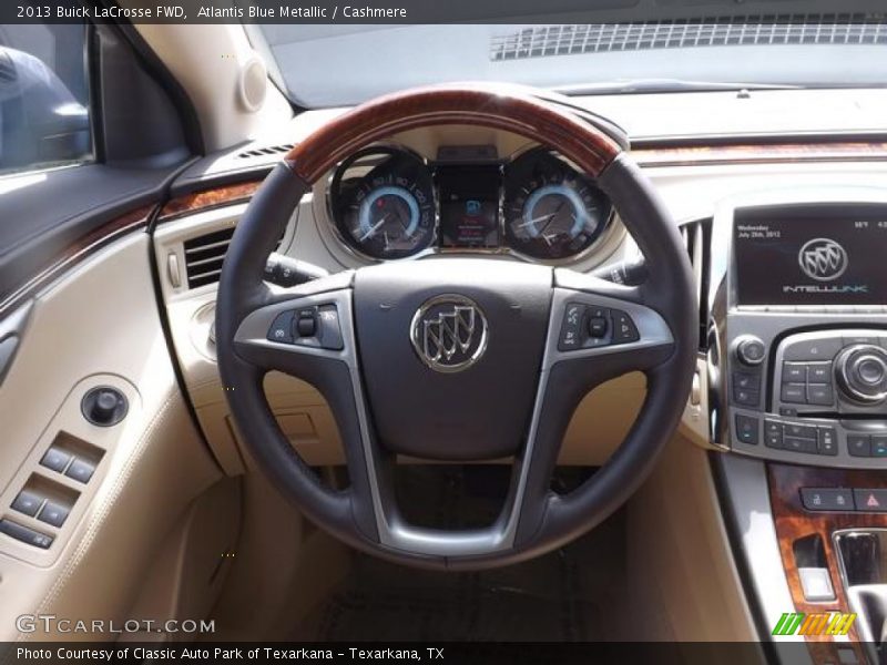 Atlantis Blue Metallic / Cashmere 2013 Buick LaCrosse FWD