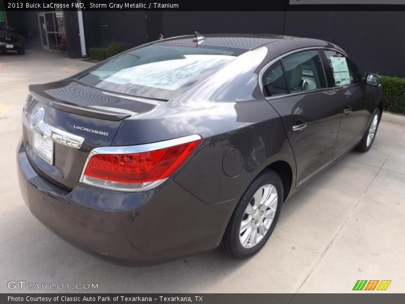Storm Gray Metallic / Titanium 2013 Buick LaCrosse FWD