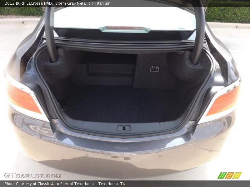 Storm Gray Metallic / Titanium 2013 Buick LaCrosse FWD