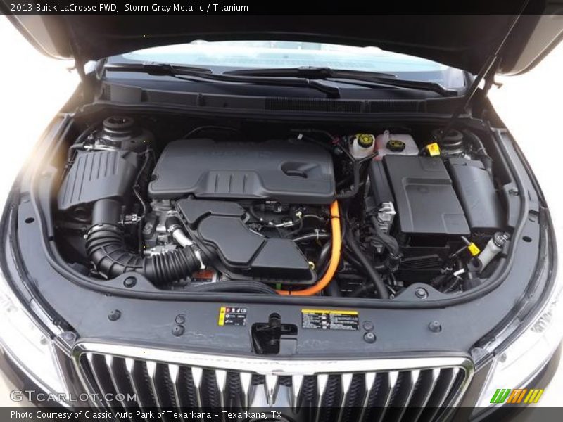 Storm Gray Metallic / Titanium 2013 Buick LaCrosse FWD