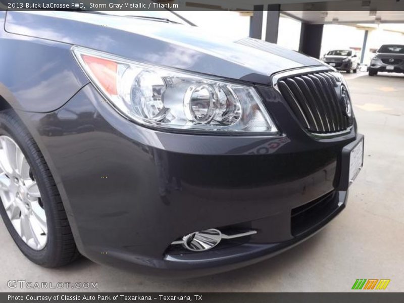 Storm Gray Metallic / Titanium 2013 Buick LaCrosse FWD