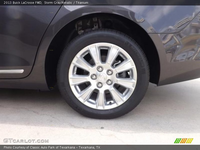 Storm Gray Metallic / Titanium 2013 Buick LaCrosse FWD