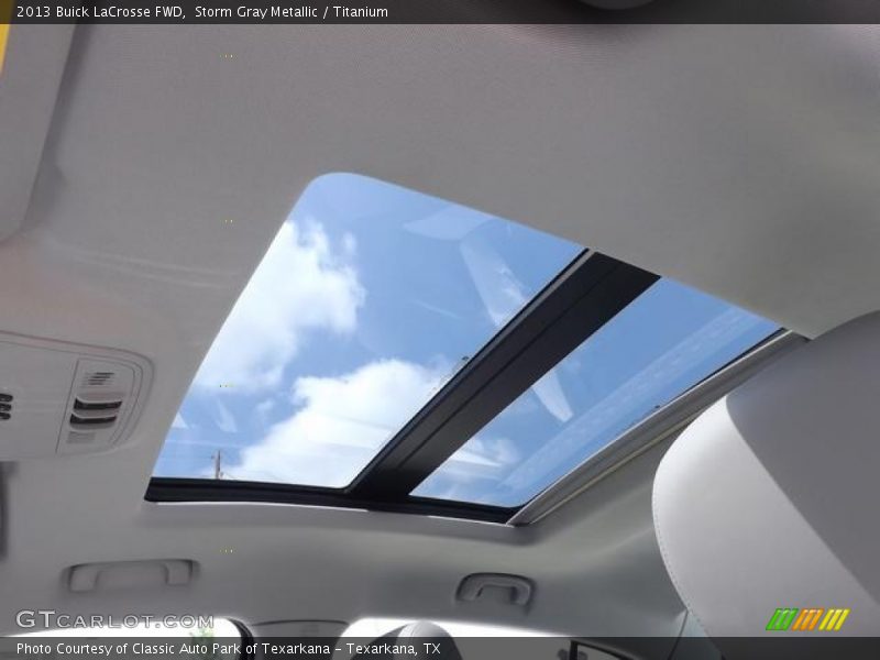 Storm Gray Metallic / Titanium 2013 Buick LaCrosse FWD