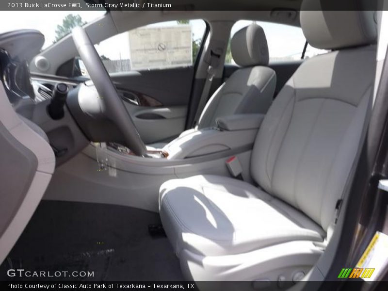 Storm Gray Metallic / Titanium 2013 Buick LaCrosse FWD