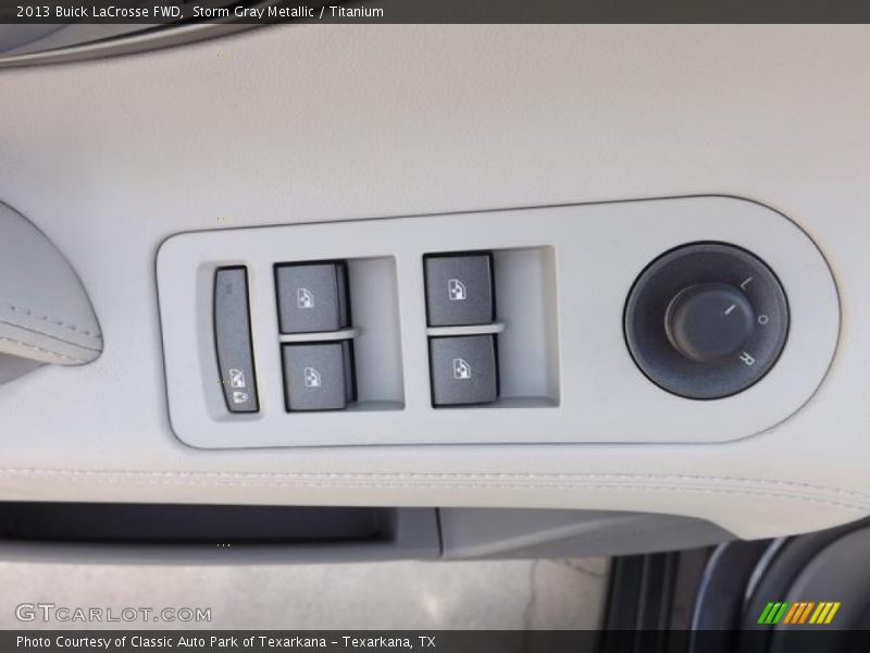 Storm Gray Metallic / Titanium 2013 Buick LaCrosse FWD
