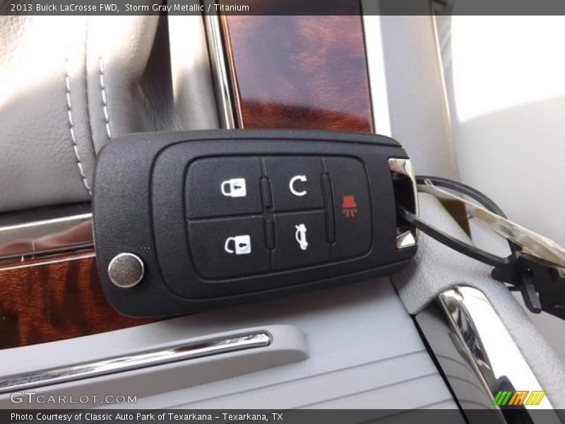 Storm Gray Metallic / Titanium 2013 Buick LaCrosse FWD