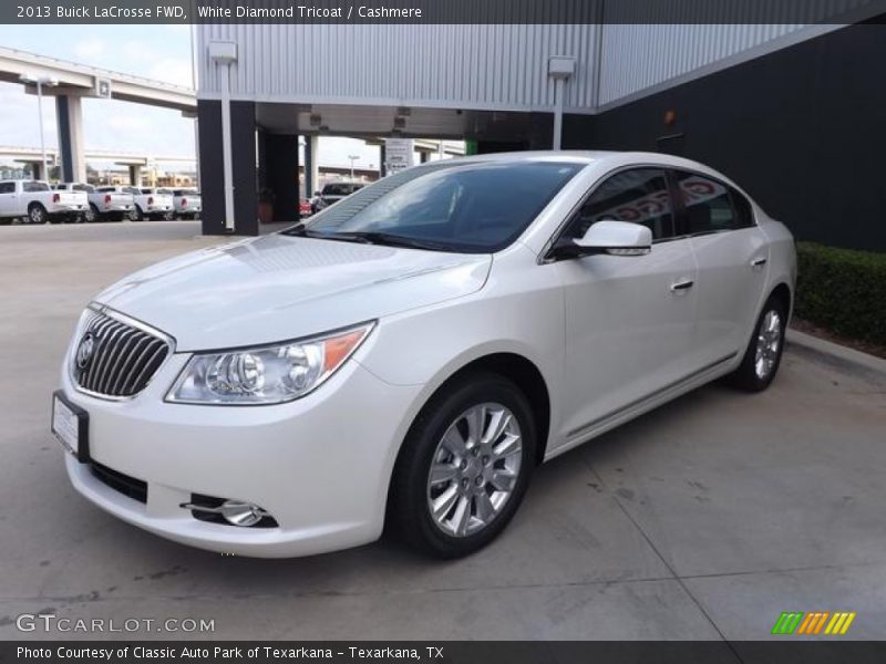 White Diamond Tricoat / Cashmere 2013 Buick LaCrosse FWD