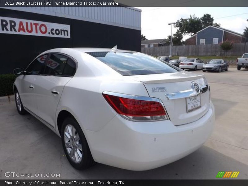 White Diamond Tricoat / Cashmere 2013 Buick LaCrosse FWD