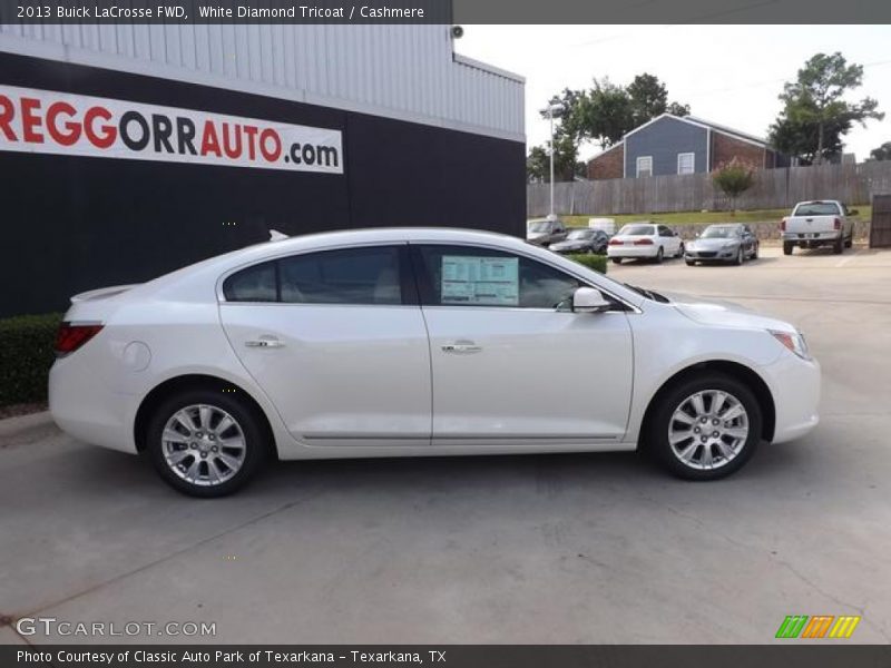 White Diamond Tricoat / Cashmere 2013 Buick LaCrosse FWD
