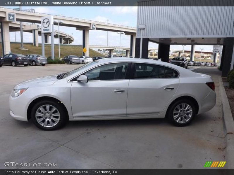 White Diamond Tricoat / Cashmere 2013 Buick LaCrosse FWD
