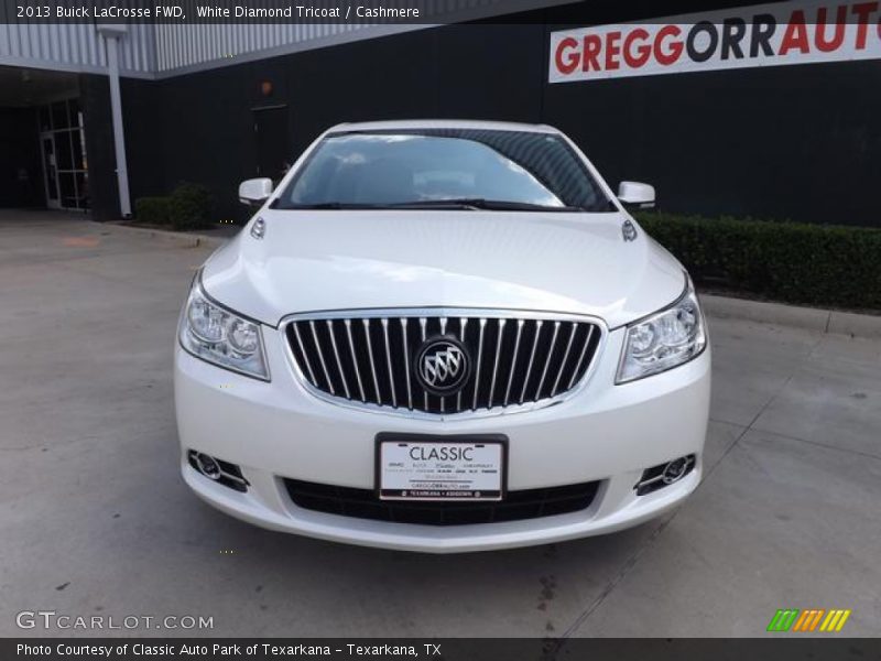 White Diamond Tricoat / Cashmere 2013 Buick LaCrosse FWD