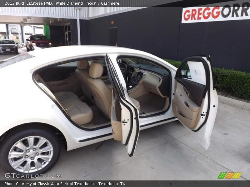 White Diamond Tricoat / Cashmere 2013 Buick LaCrosse FWD