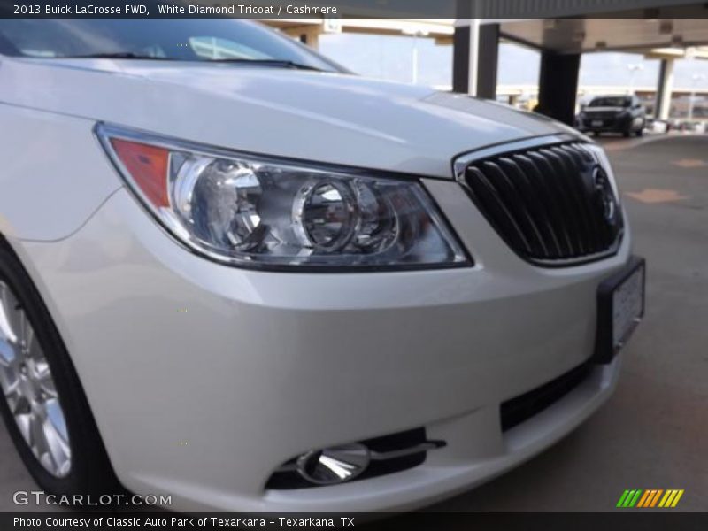 White Diamond Tricoat / Cashmere 2013 Buick LaCrosse FWD
