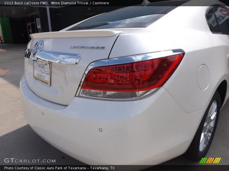 White Diamond Tricoat / Cashmere 2013 Buick LaCrosse FWD