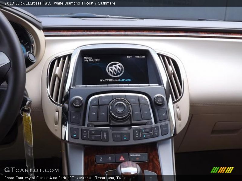 White Diamond Tricoat / Cashmere 2013 Buick LaCrosse FWD