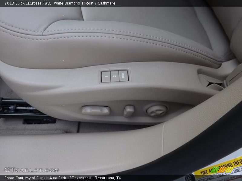White Diamond Tricoat / Cashmere 2013 Buick LaCrosse FWD