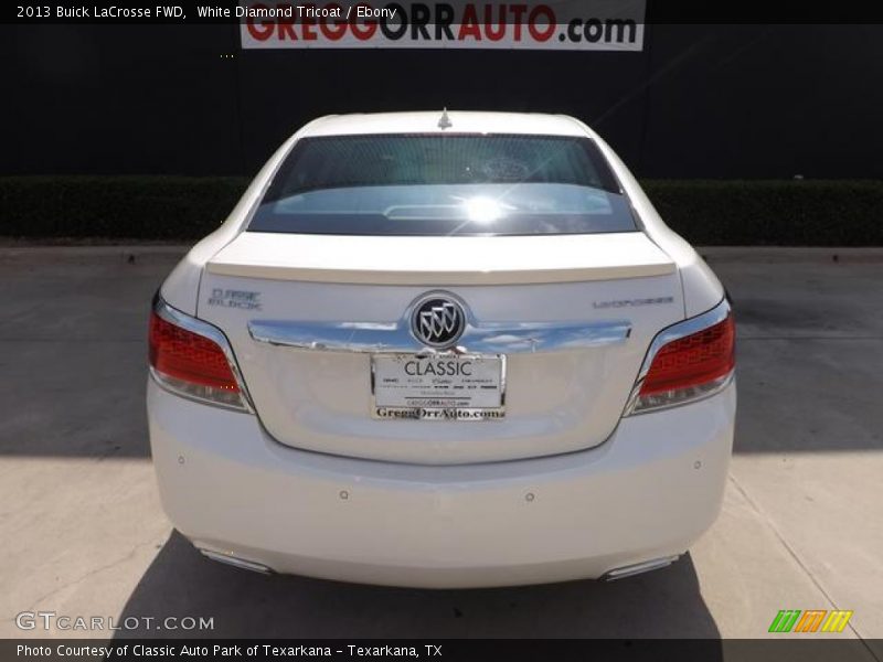 White Diamond Tricoat / Ebony 2013 Buick LaCrosse FWD