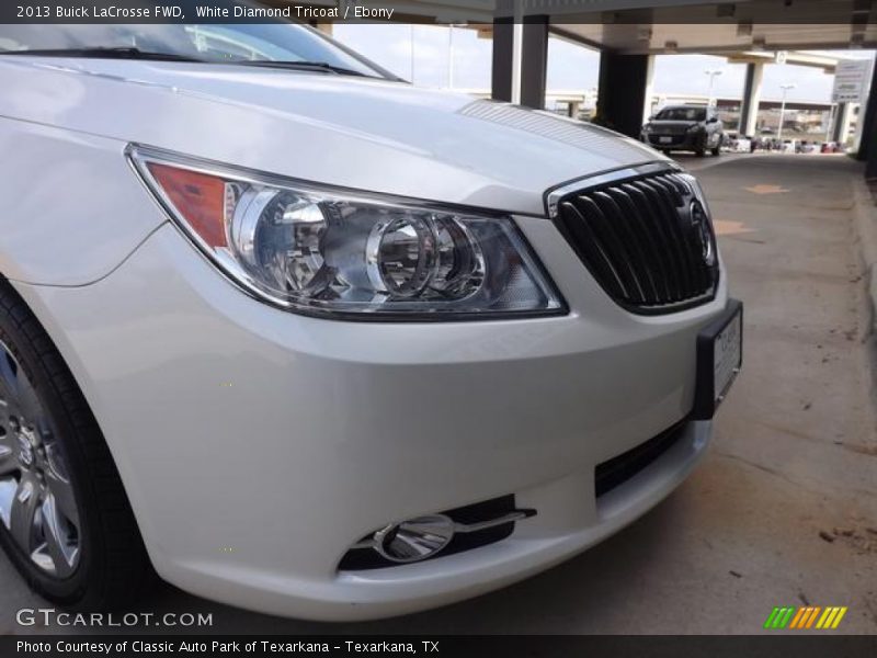 White Diamond Tricoat / Ebony 2013 Buick LaCrosse FWD