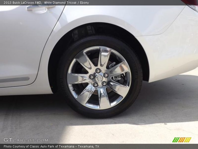 White Diamond Tricoat / Ebony 2013 Buick LaCrosse FWD