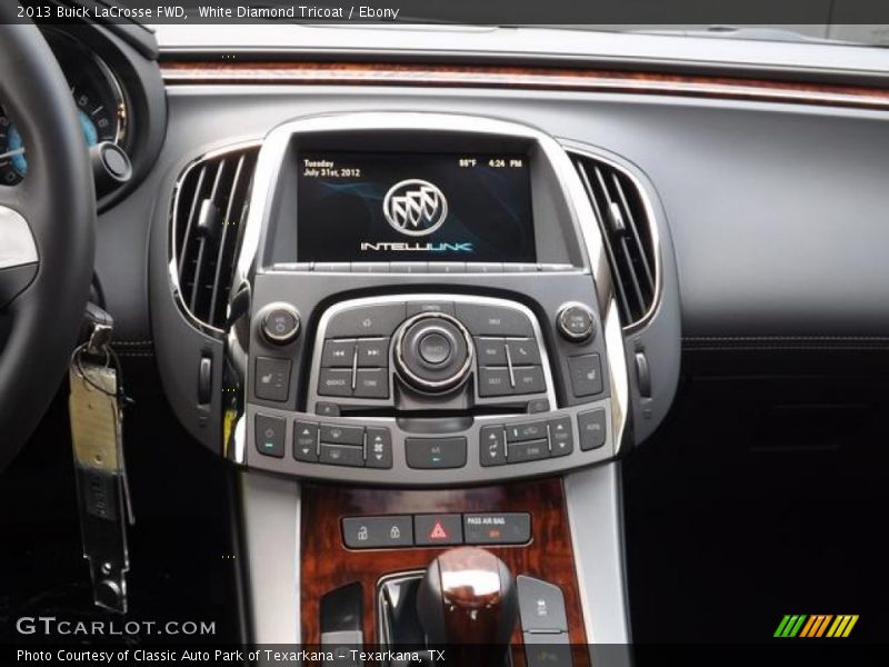 White Diamond Tricoat / Ebony 2013 Buick LaCrosse FWD