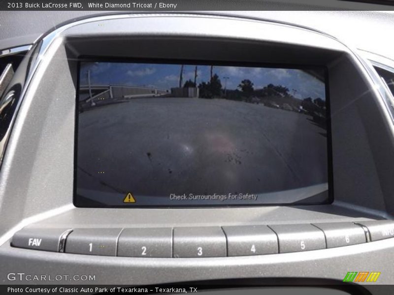 White Diamond Tricoat / Ebony 2013 Buick LaCrosse FWD