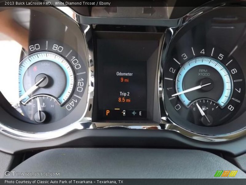 White Diamond Tricoat / Ebony 2013 Buick LaCrosse FWD